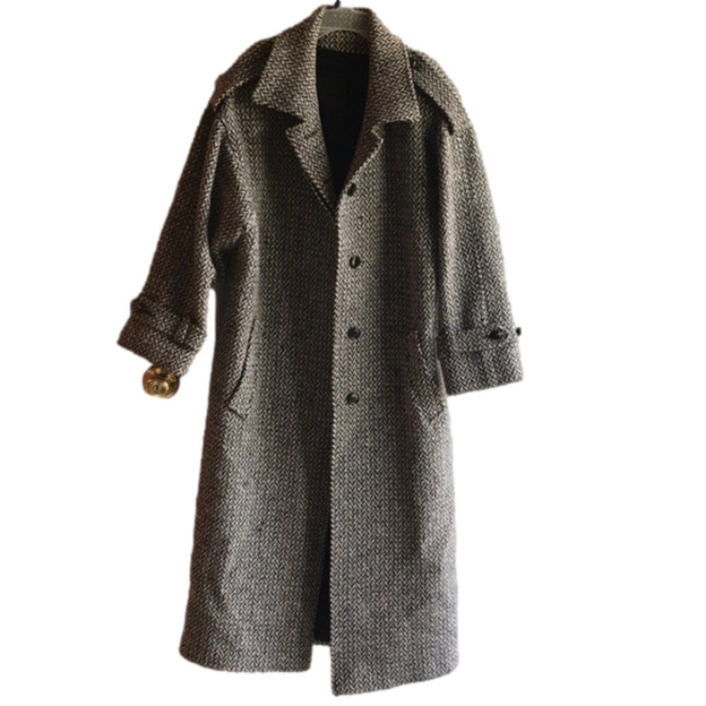 Gorgeous Vintage Pinpoint Fashion coat